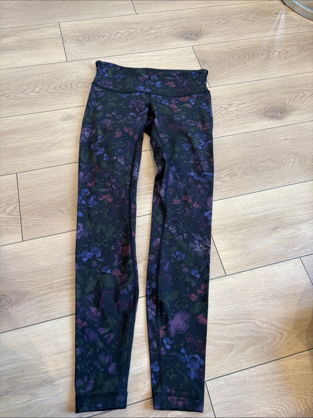 Lululemon Floral Print Leggings - Dark Multi